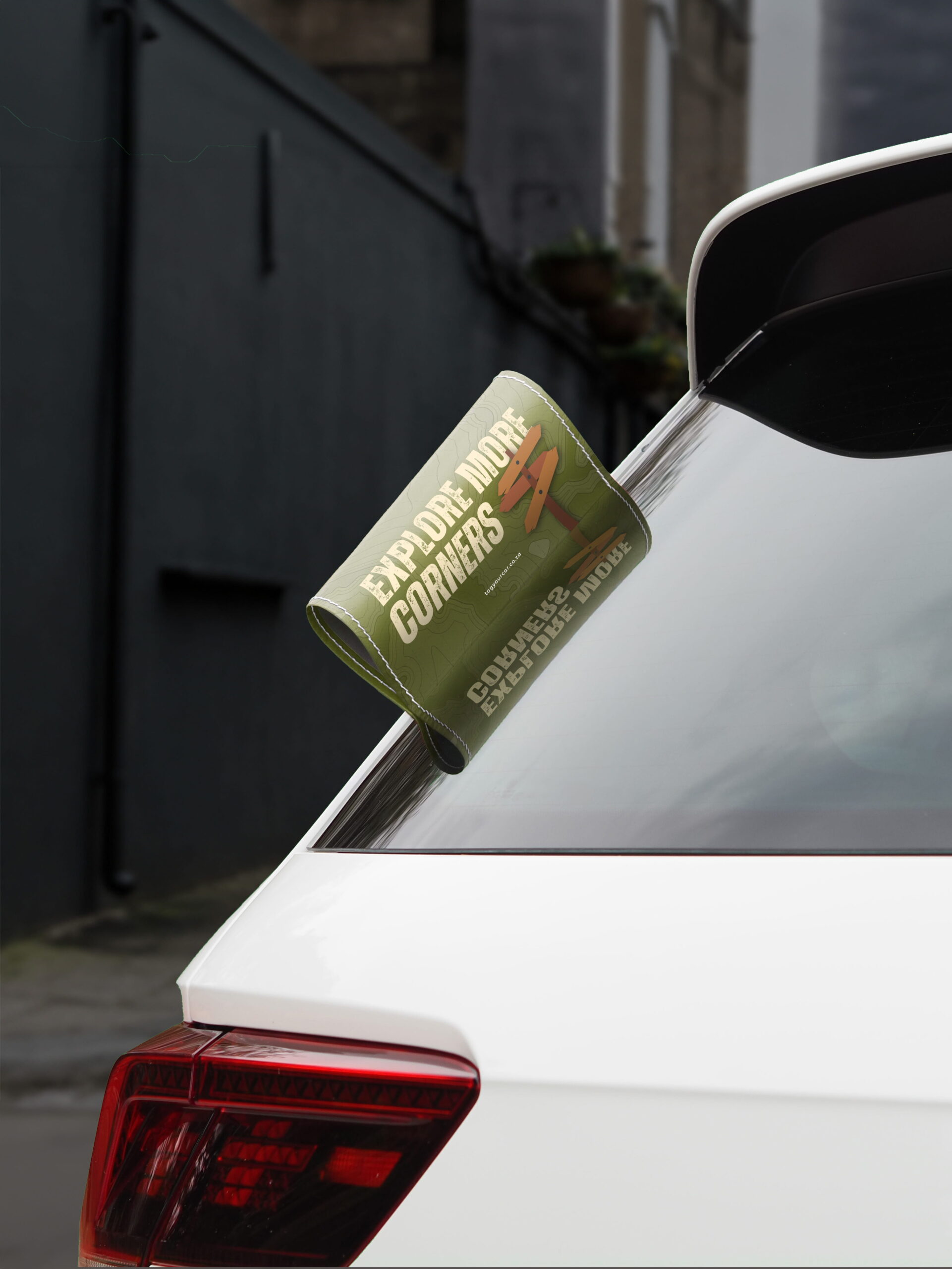 Car Tags Explore More Corners Tag Your Car BG