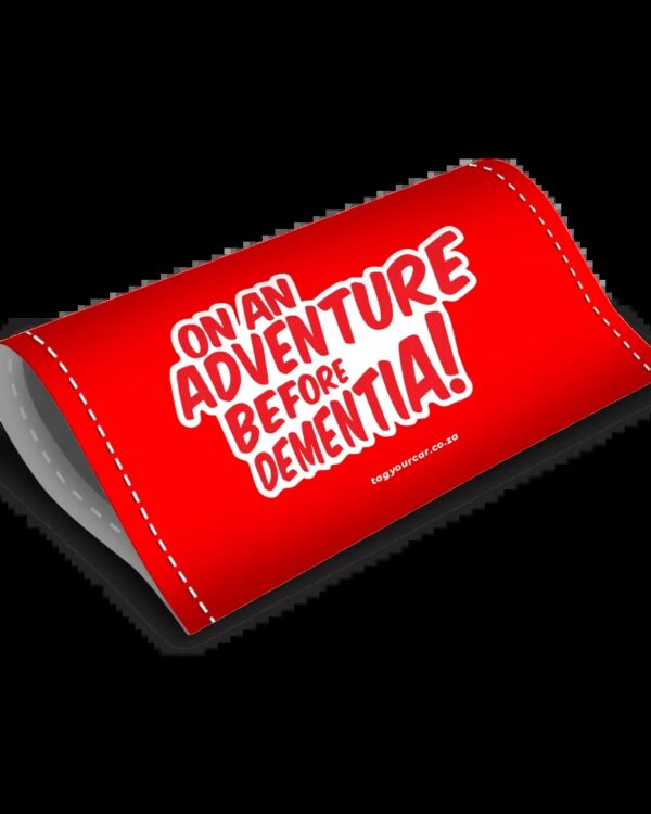 car tag - Tag Your Car - Adventure Before Dementia