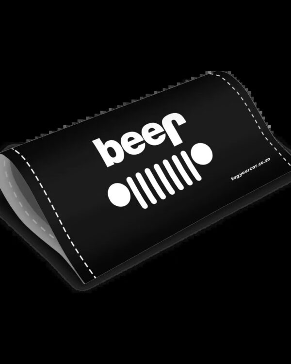 car tag - Tag Your Car - Jeep Beer