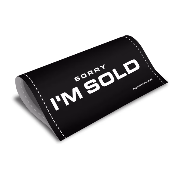 car tag - Tag Your Car - Sorry Im Sold