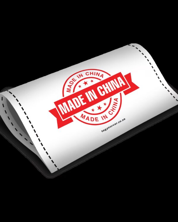 Tag Your Car - Made in China - Car Tag