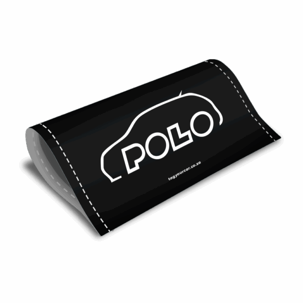 Tag Your Car - Polo car outline - car tag