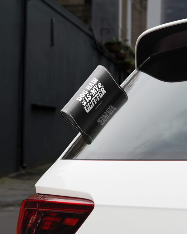 Car Tags Dog hair Glitter Tag Your Car BG